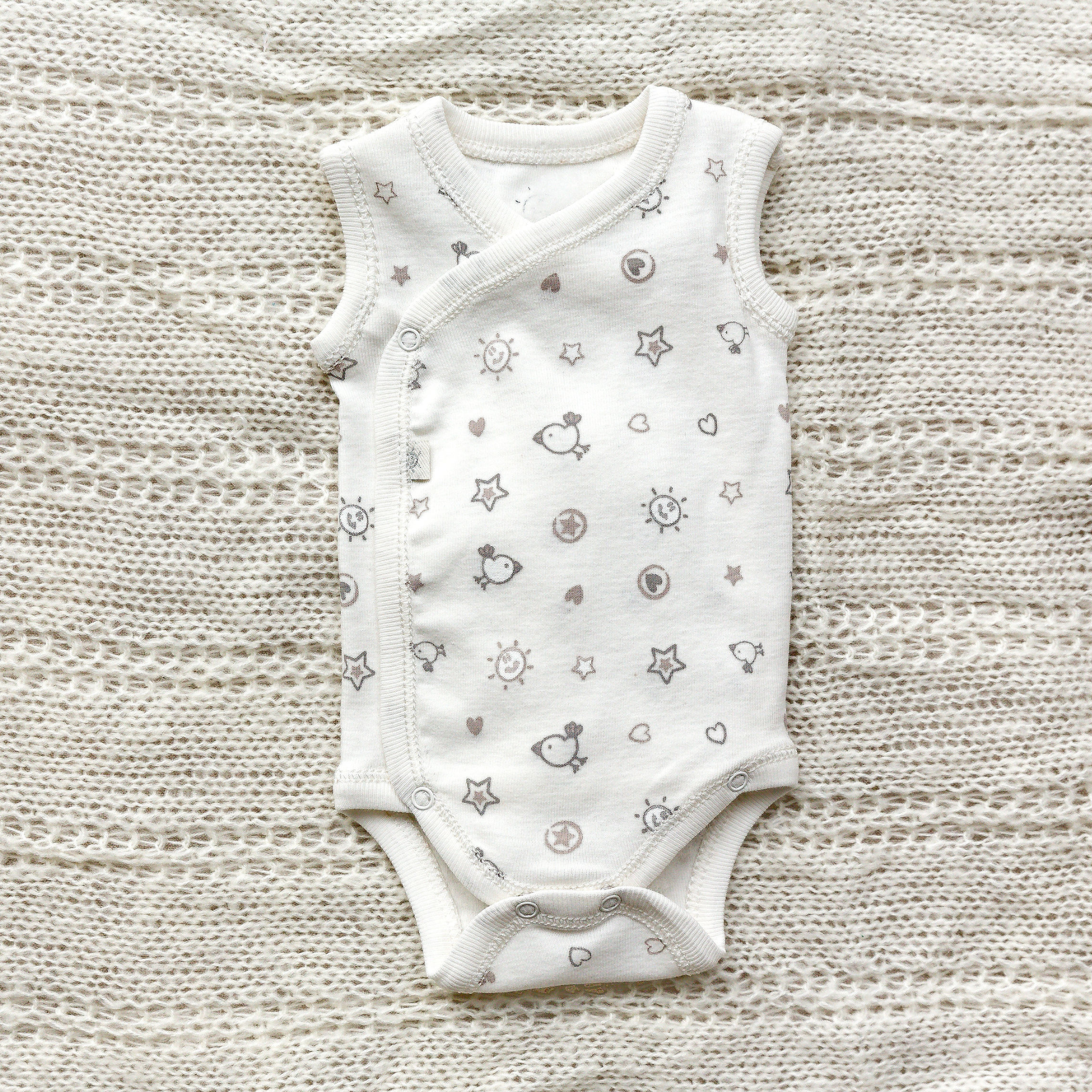 *1 Left* Isolette Suit All Over Print in Ivory SALE