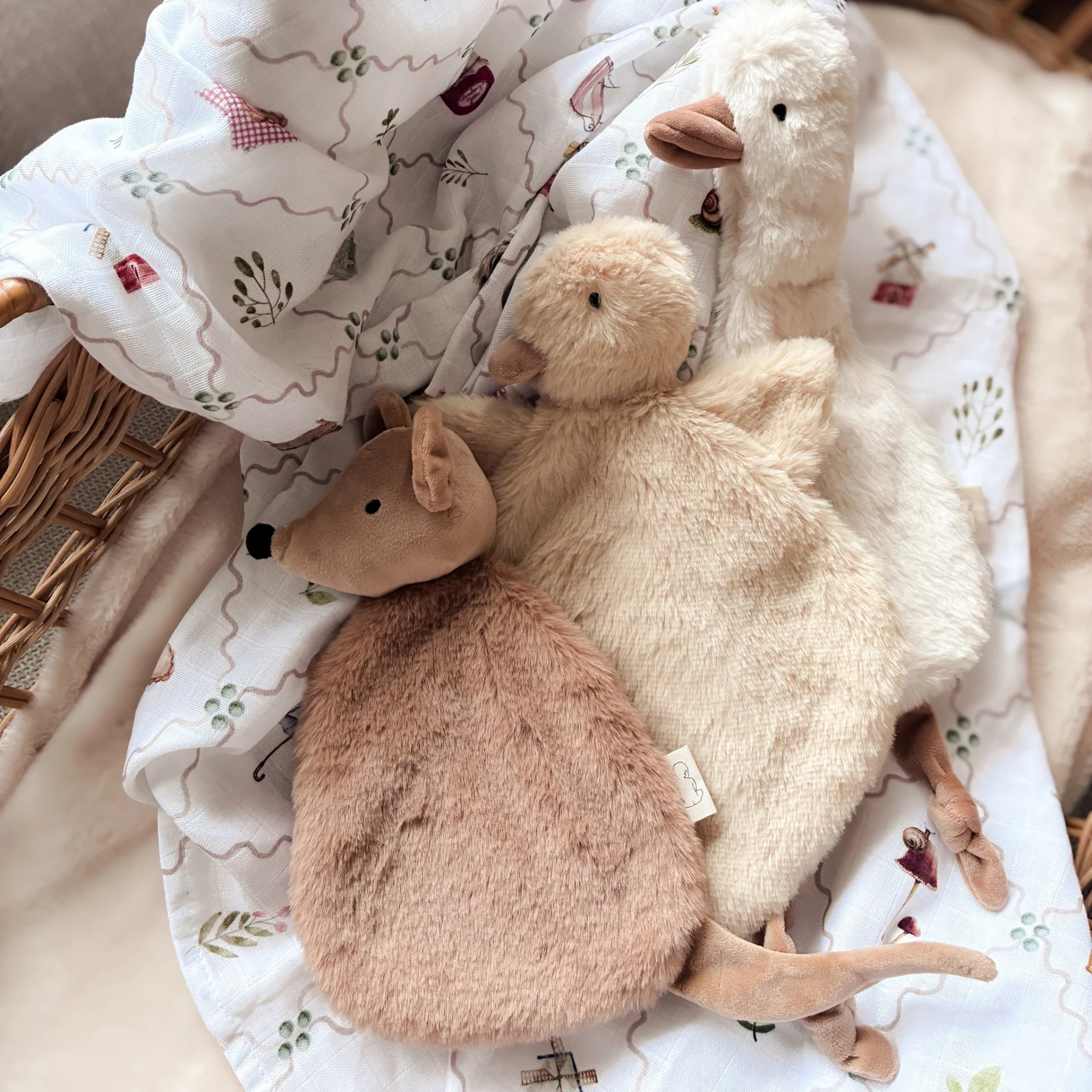 Quacks the Duck Comforter Toy