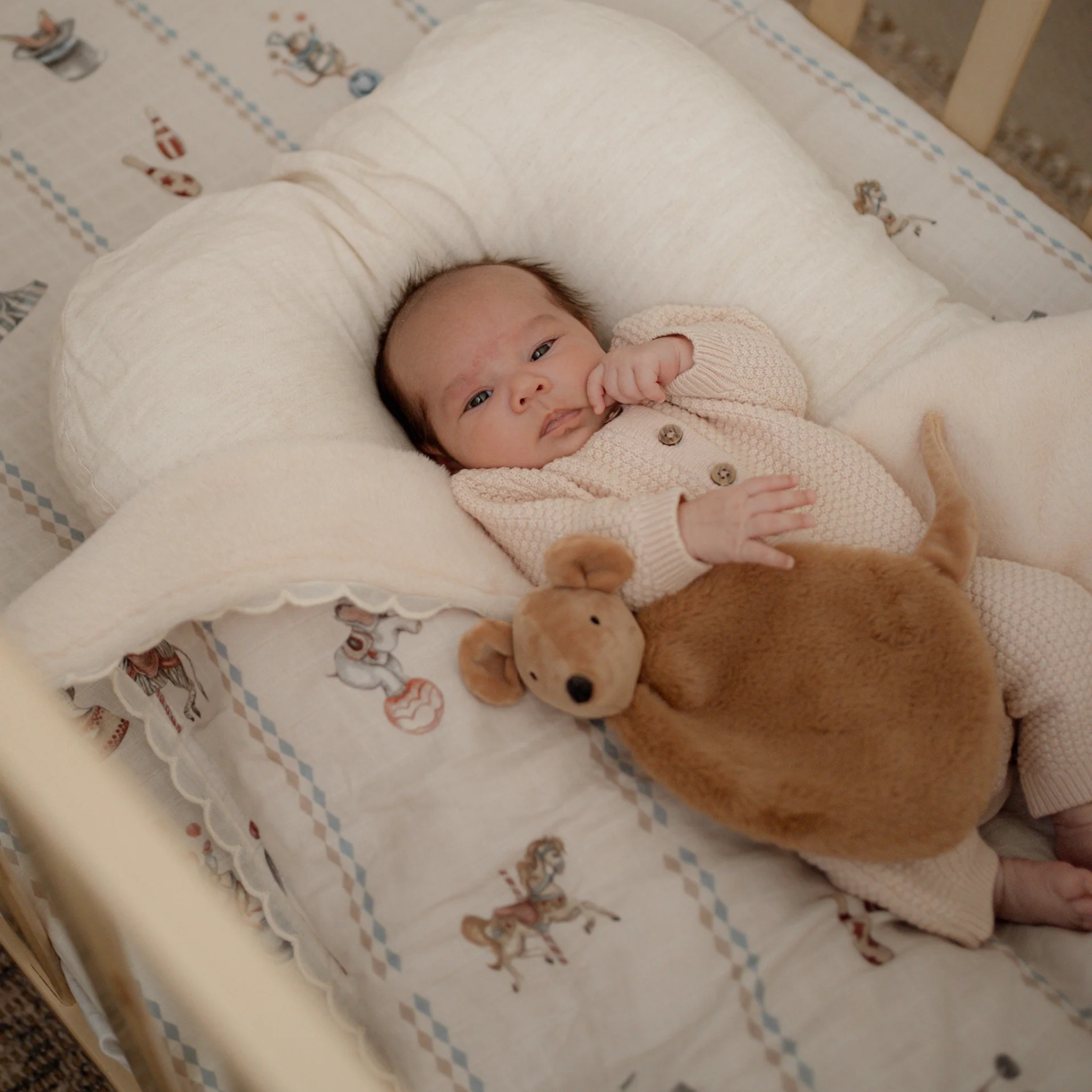 Squeaky the Sweet Comforter Toy