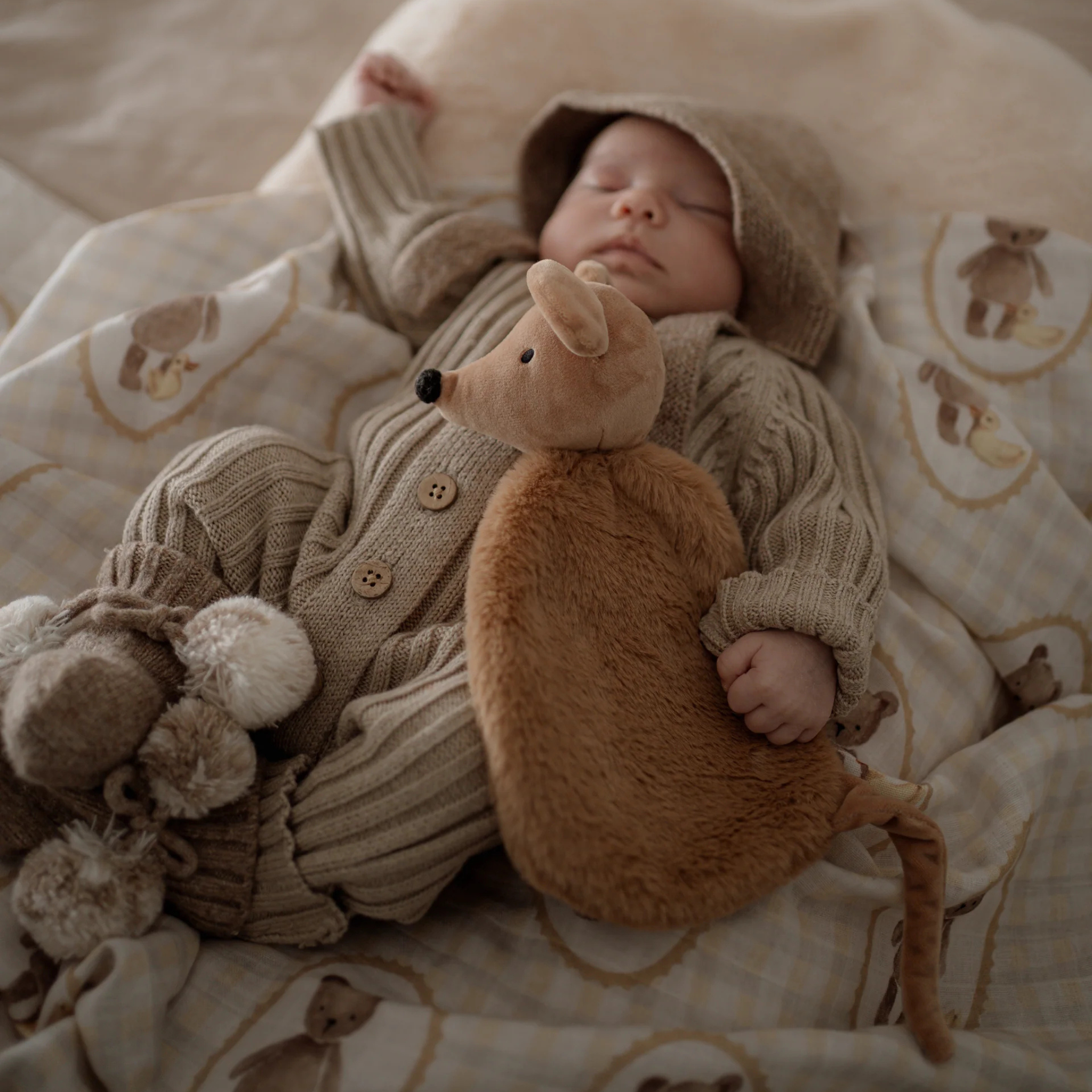 Squeaky the Sweet Comforter Toy