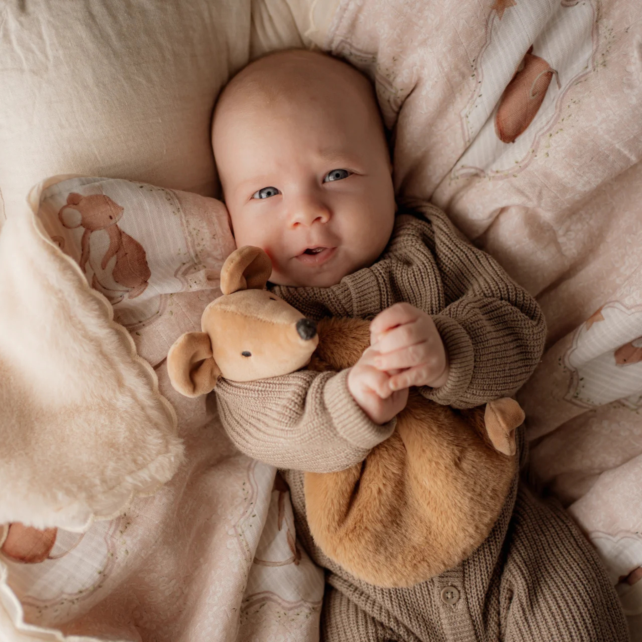 Squeaky the Sweet Comforter Toy