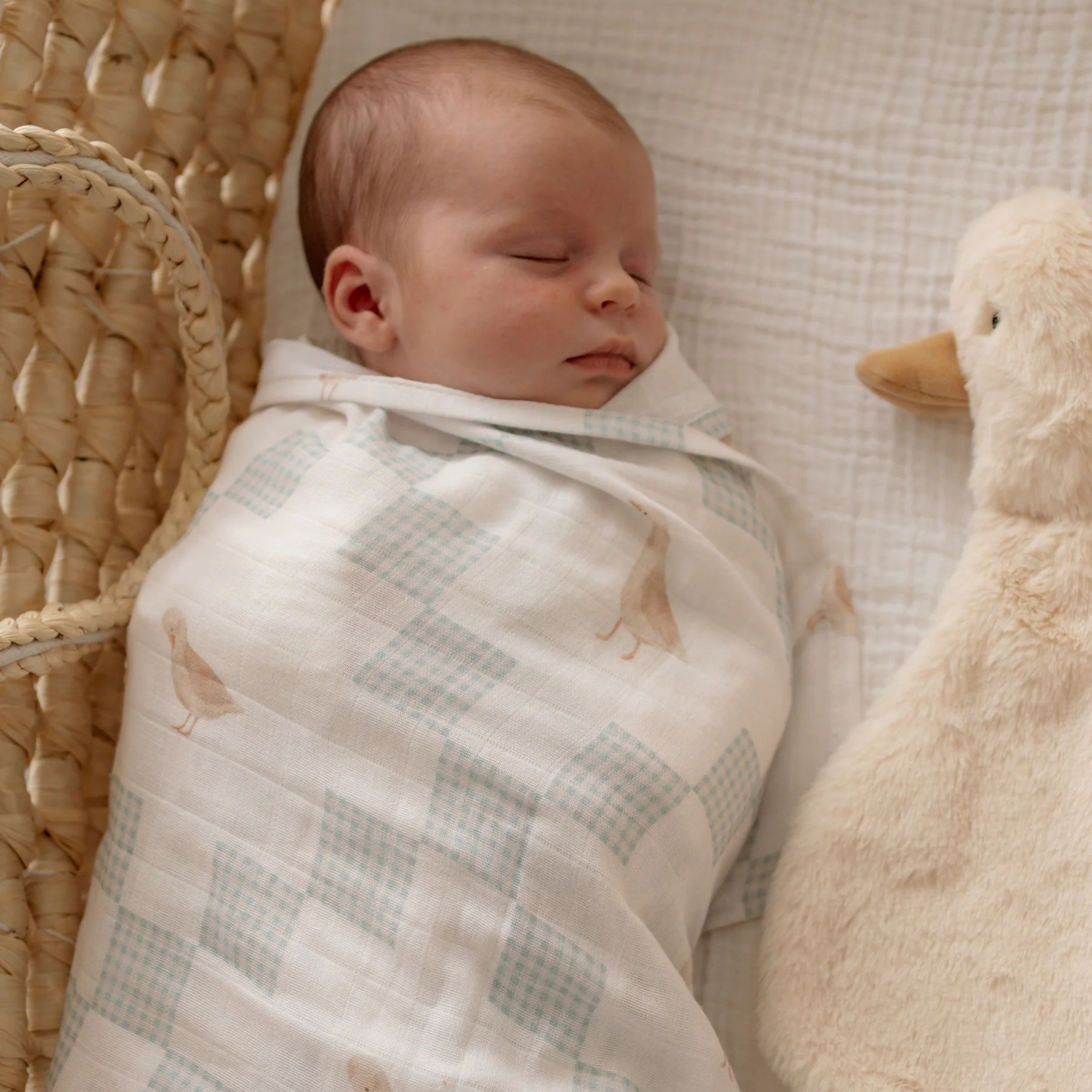 Waddles the Goose Comforter Toy