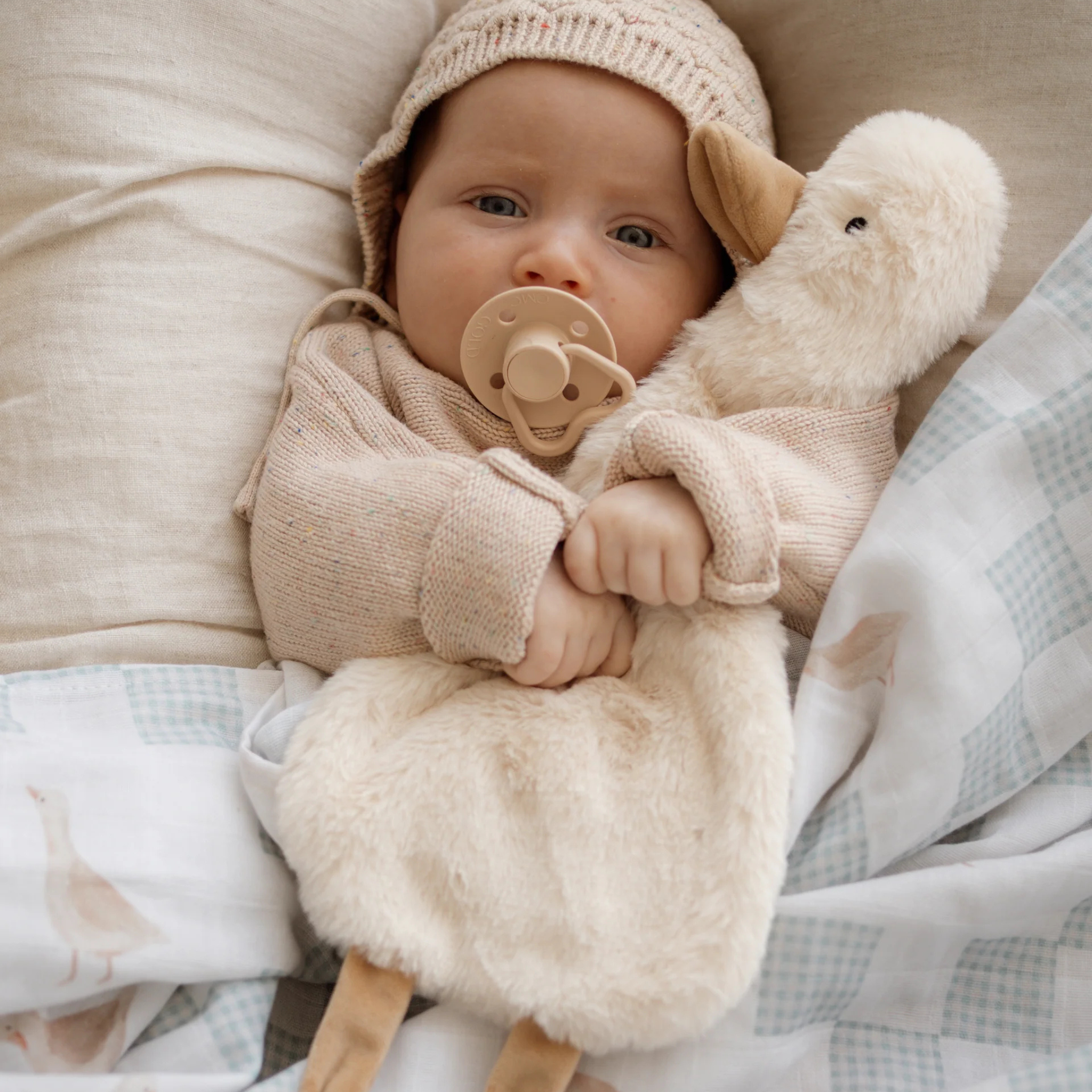 Waddles the Goose Comforter Toy
