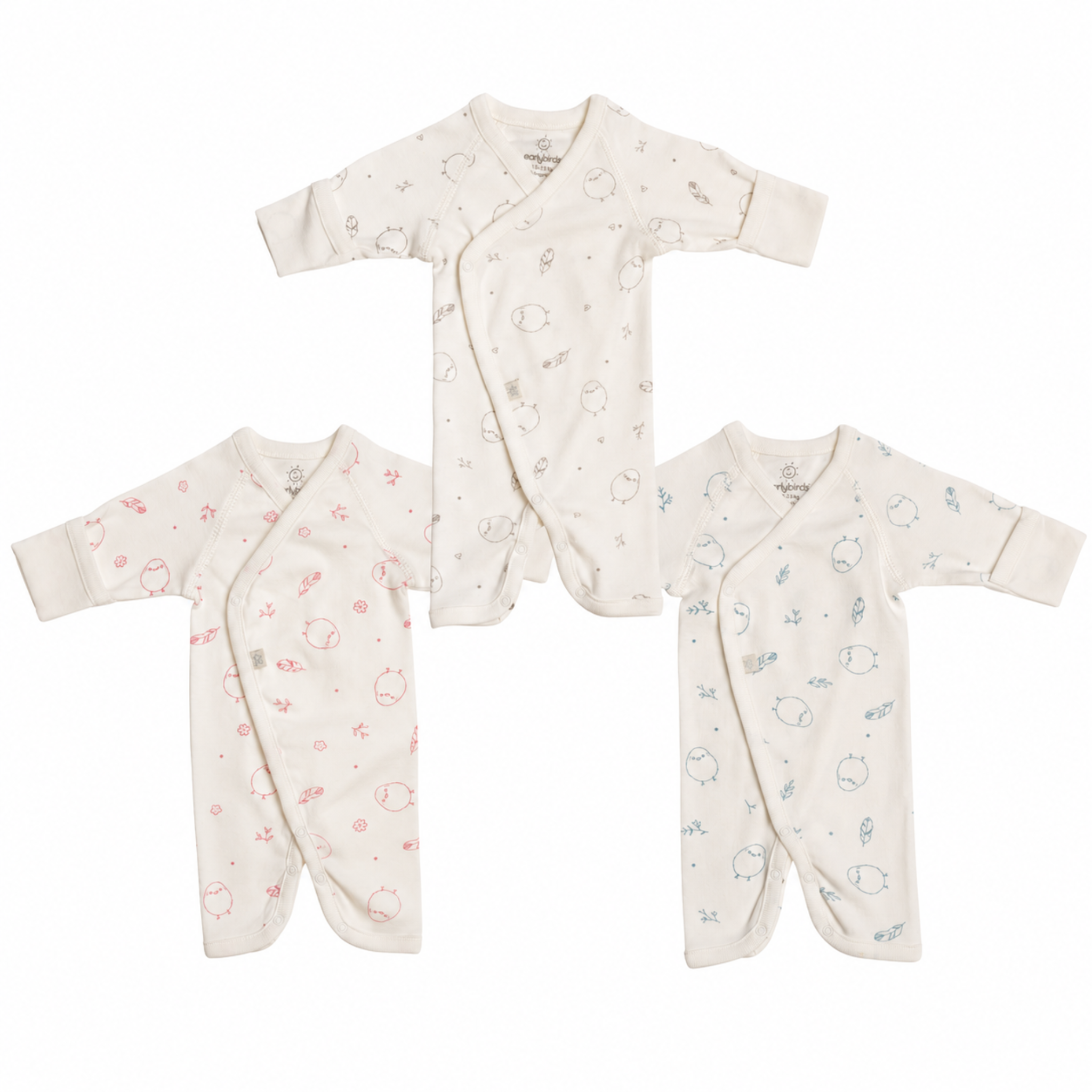 Press Stud Jumpsuit in All Over Print