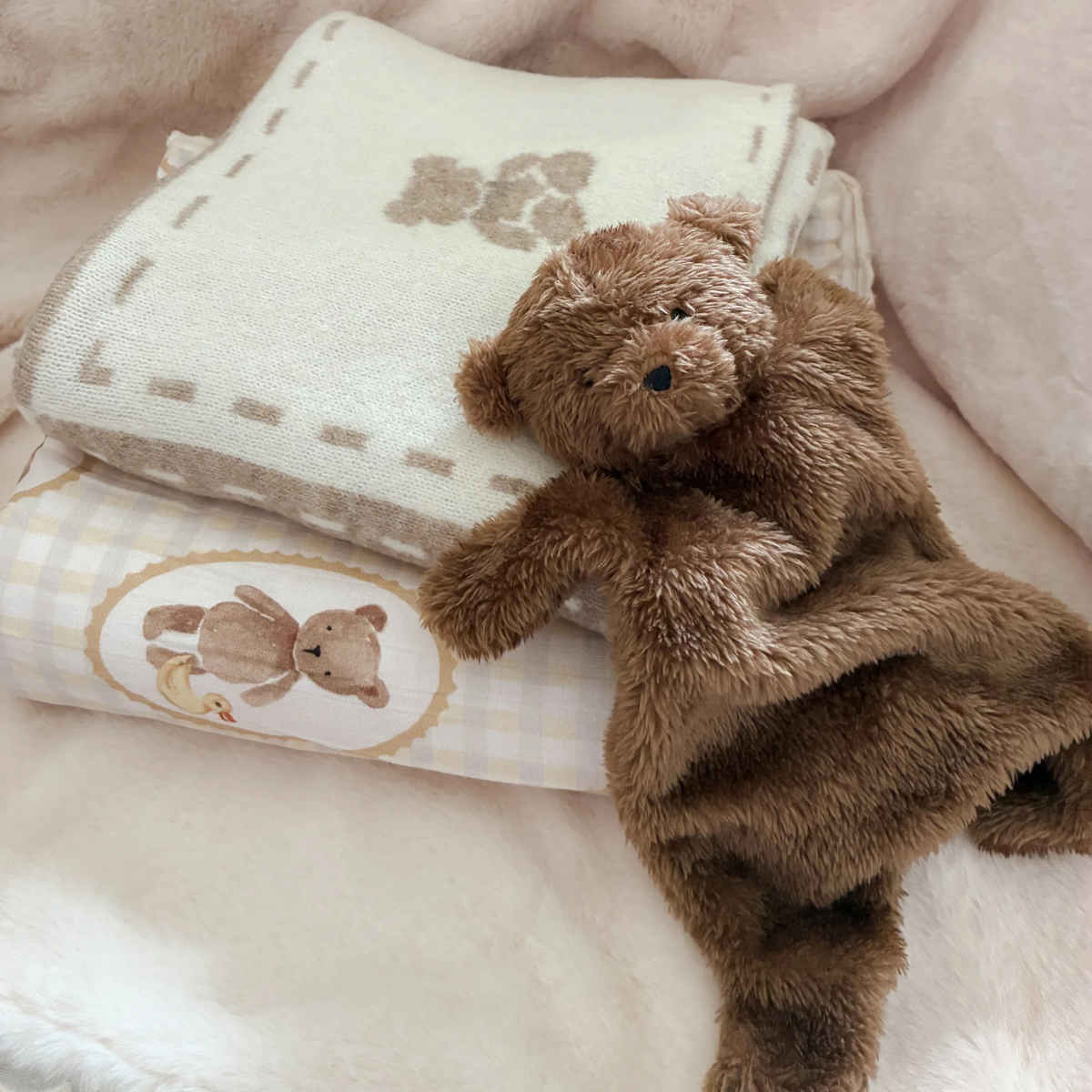 Little Ted Comforter Toy