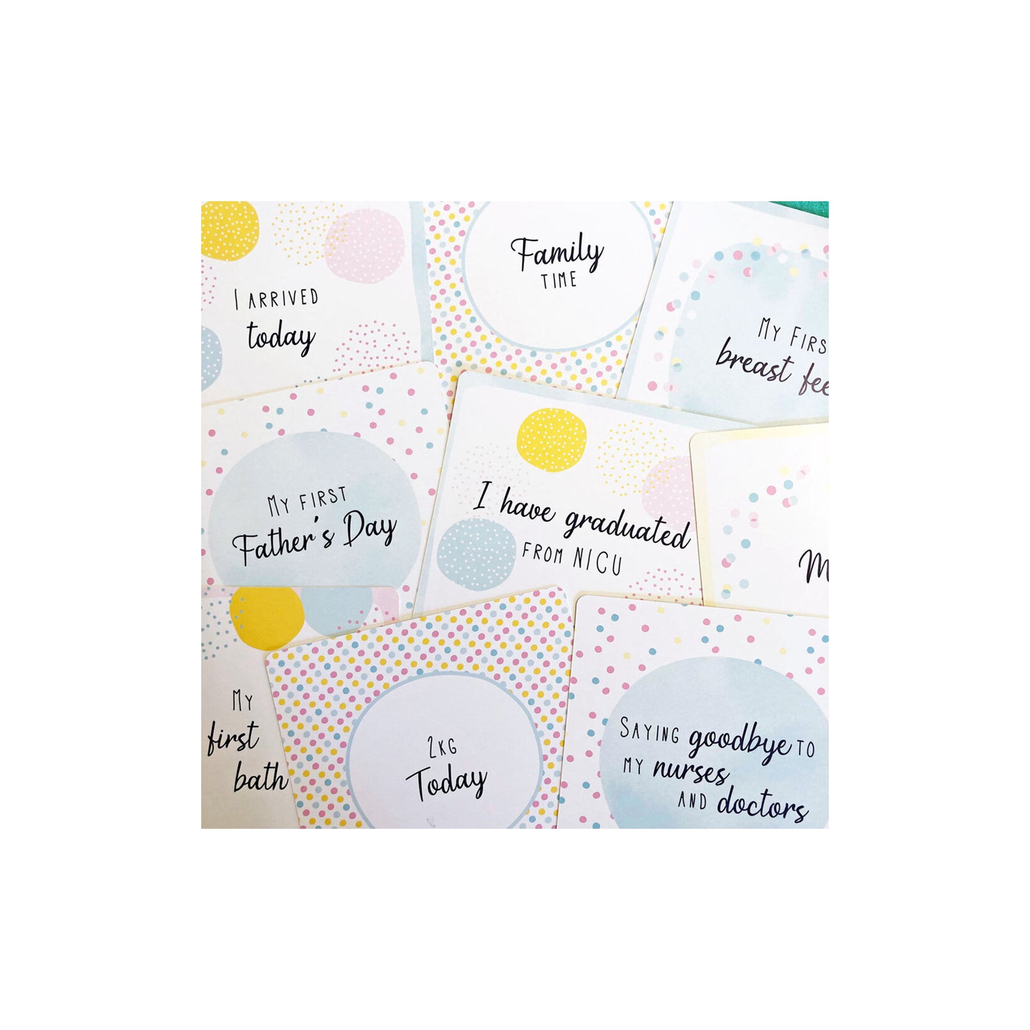 Little Moments Milestone Cards