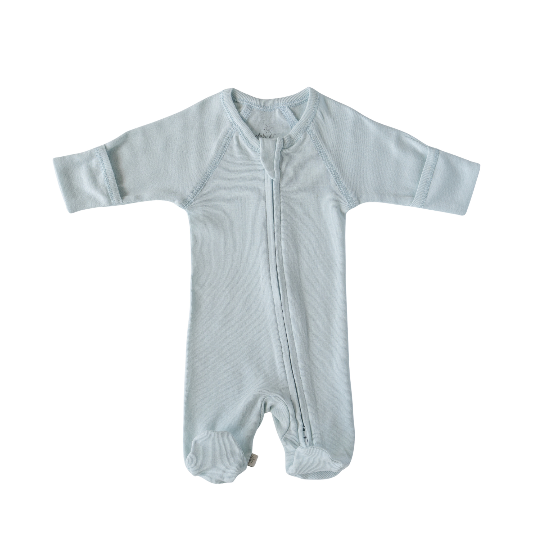 Zip Onesie in Plain Fabric