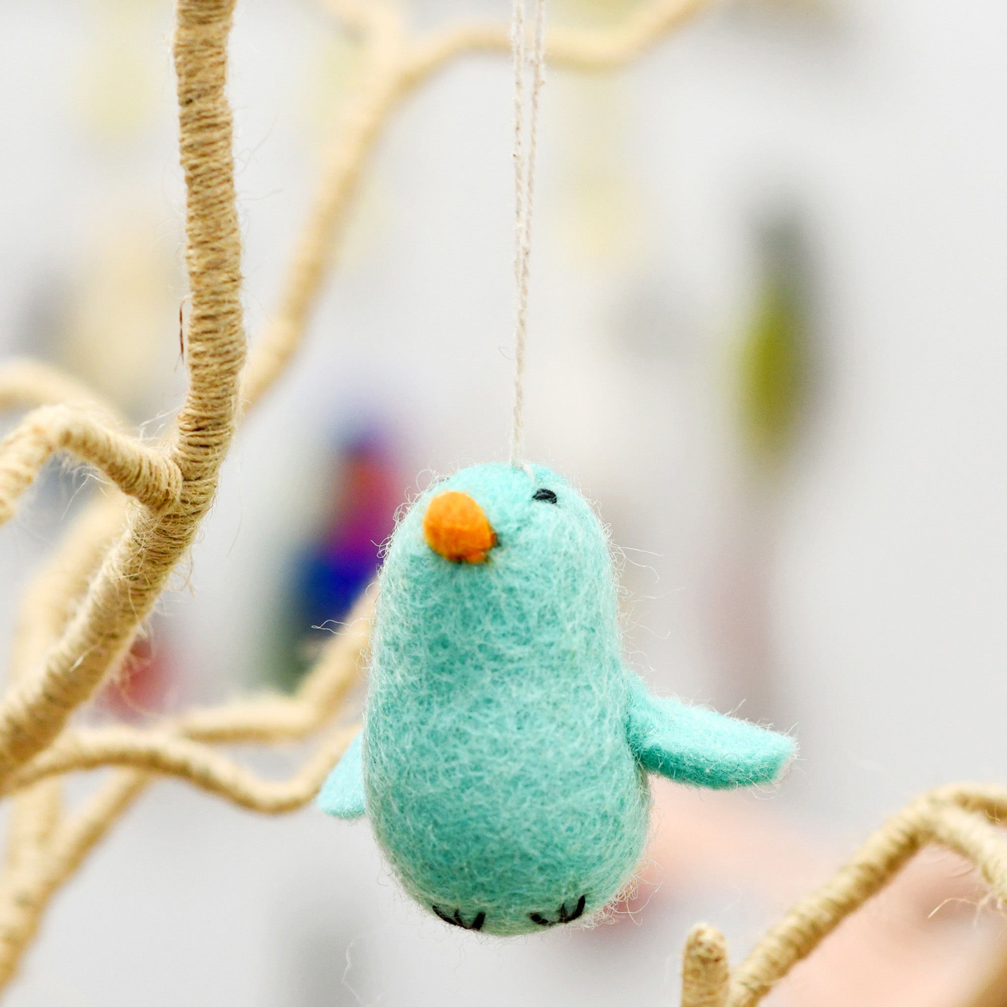 'Early Bird' Felt Ornament