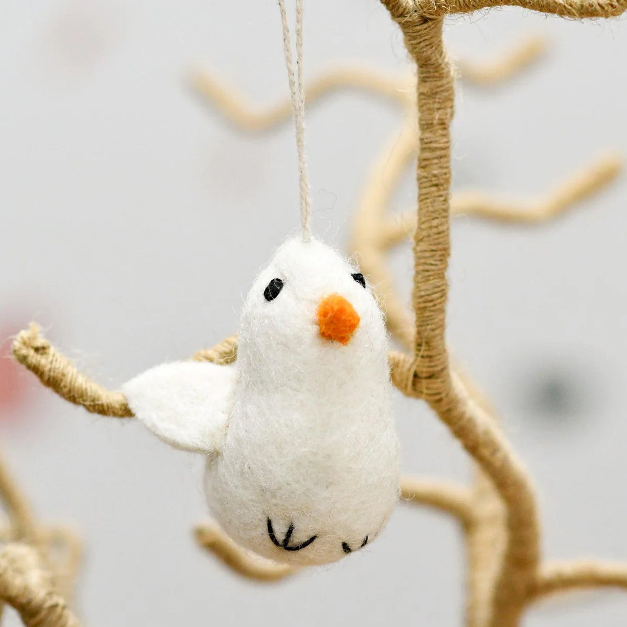 'Early Bird' Felt Ornament