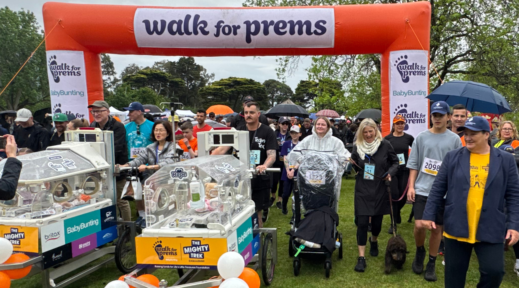 Walking for Little Treasures: Lynda Joins The Mighty Trek Challenge in Melbourne