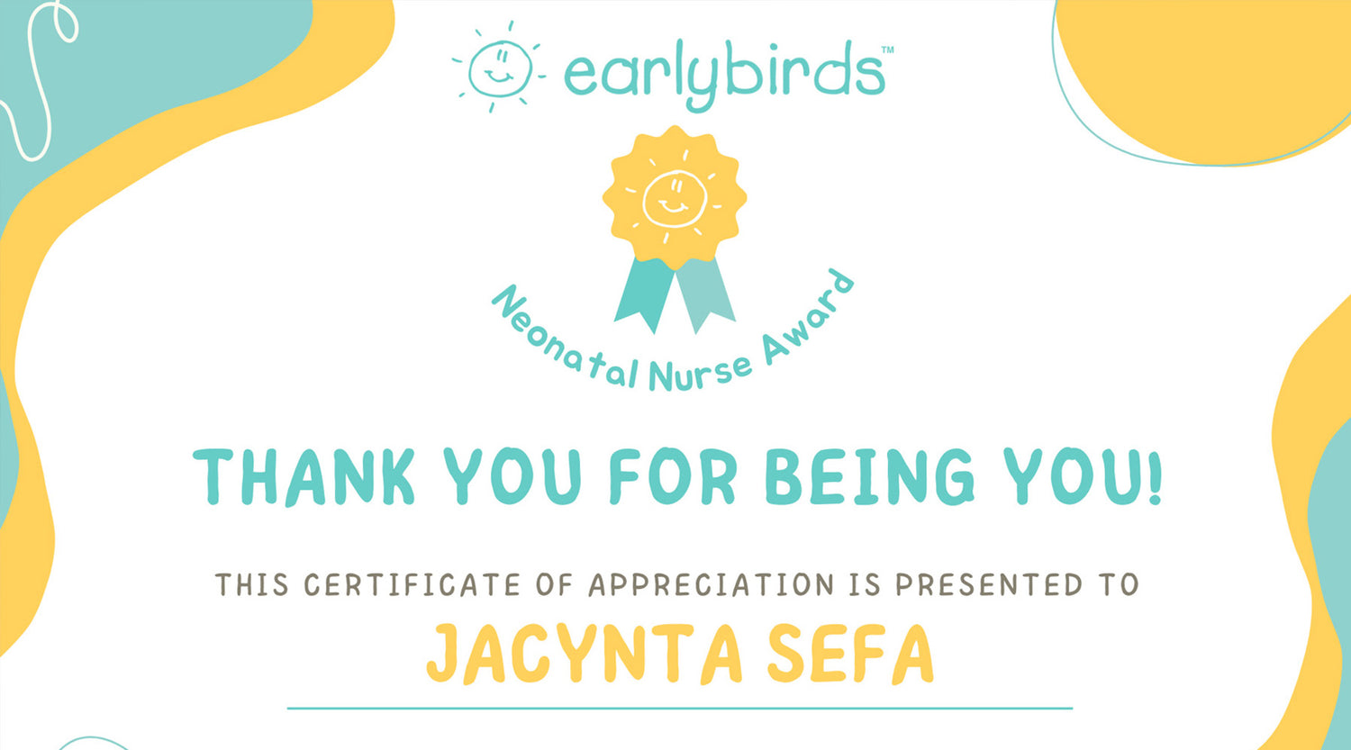 Meet our Neonatal Nurse Winner Jacinta Sefa nominated by Kerryn McAuliffe