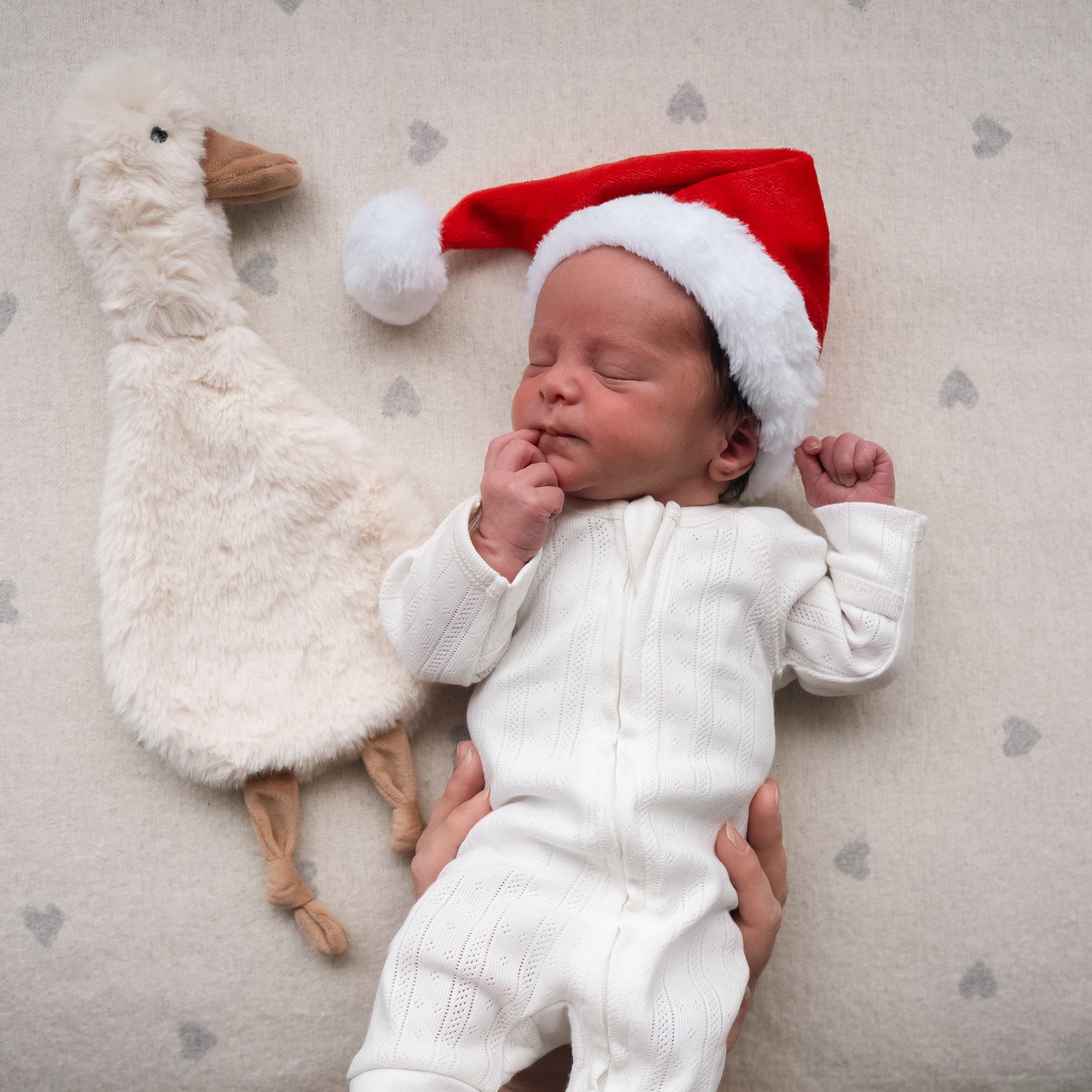 Premature and Small Baby Christmas Santa Hat