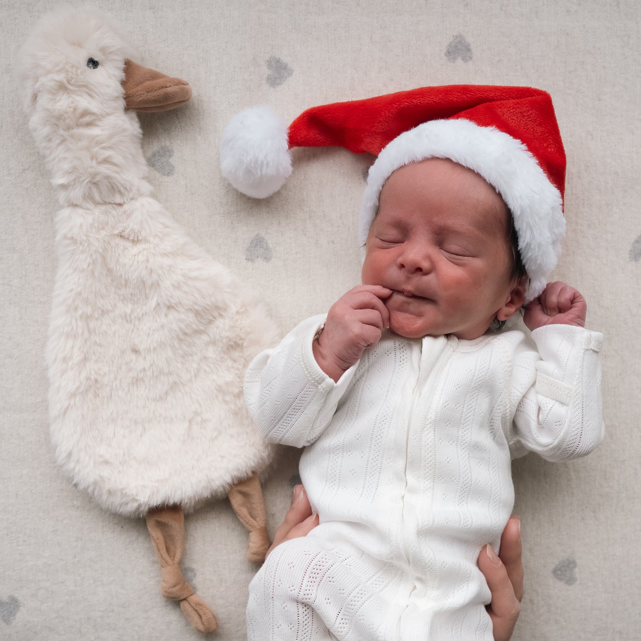 Premature and Small Baby Christmas Santa Hat