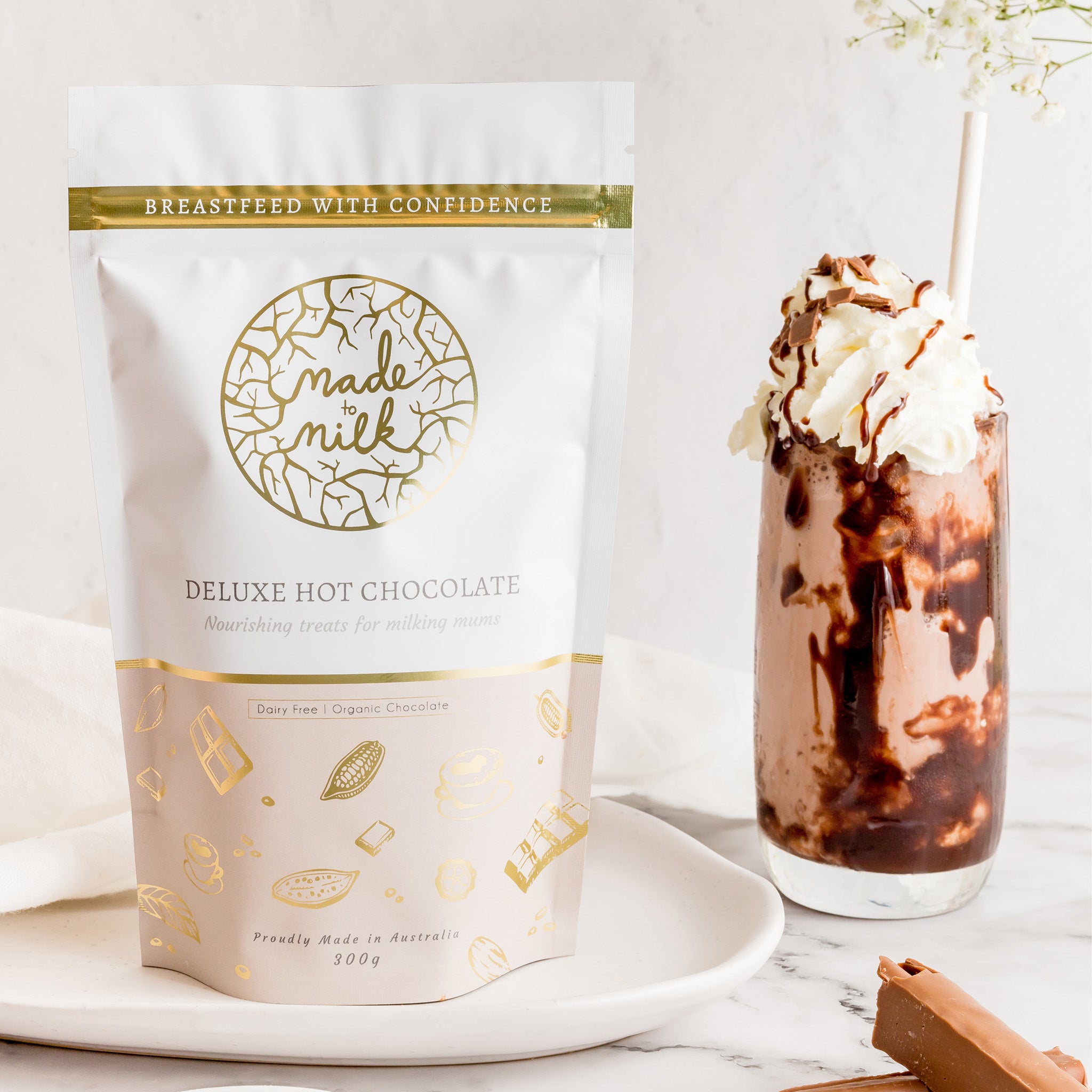 Deluxe Hot Chocolate Lactation Drink