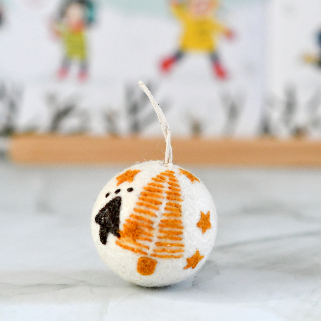 Felt Bauble Christmas Ornament