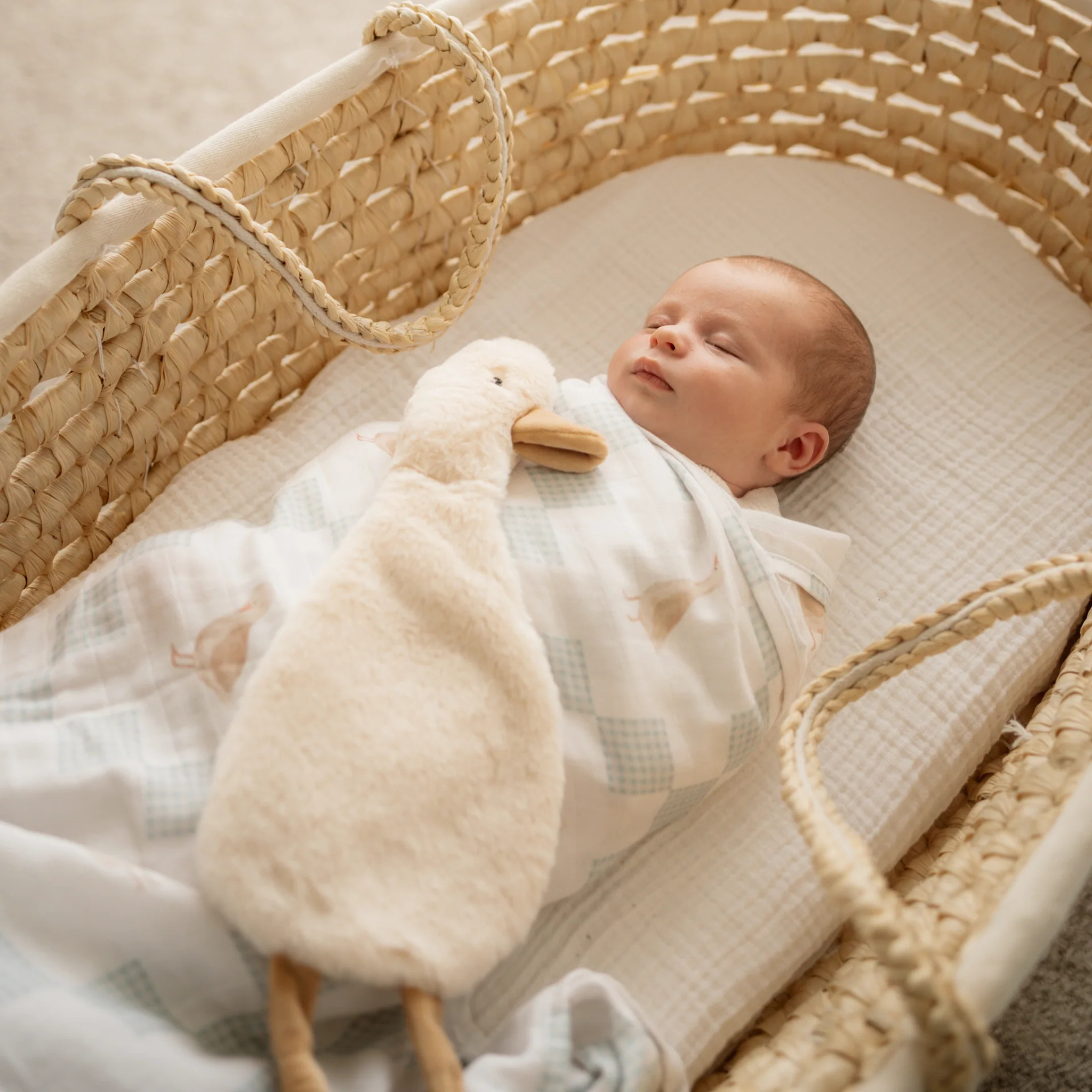 Waddles the Goose Comforter Toy