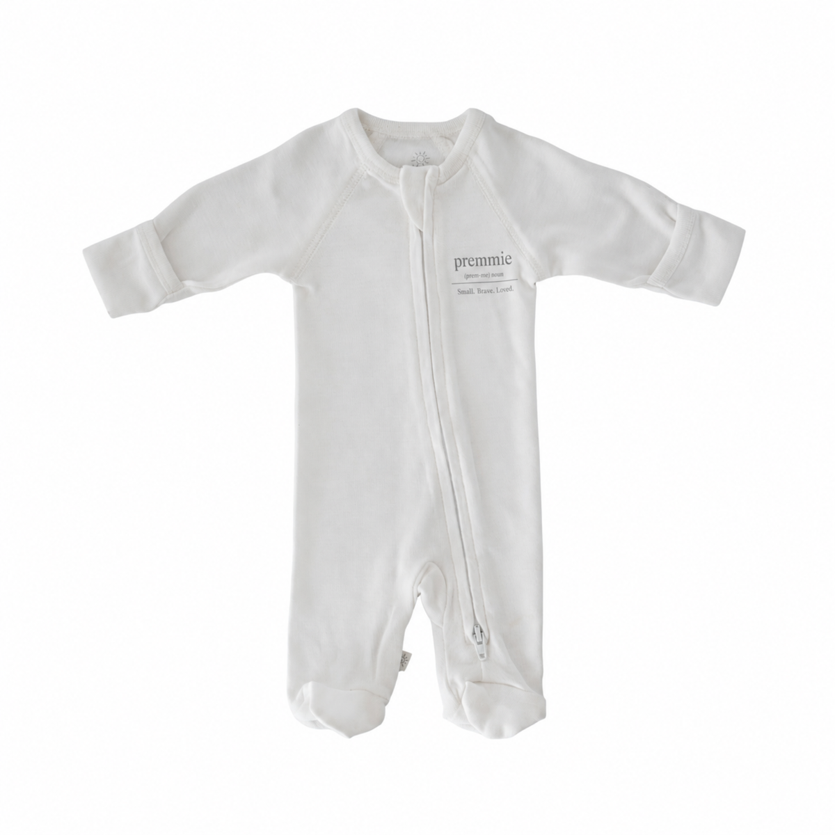 Premmie Definition Zip Onesie PRE ORDER