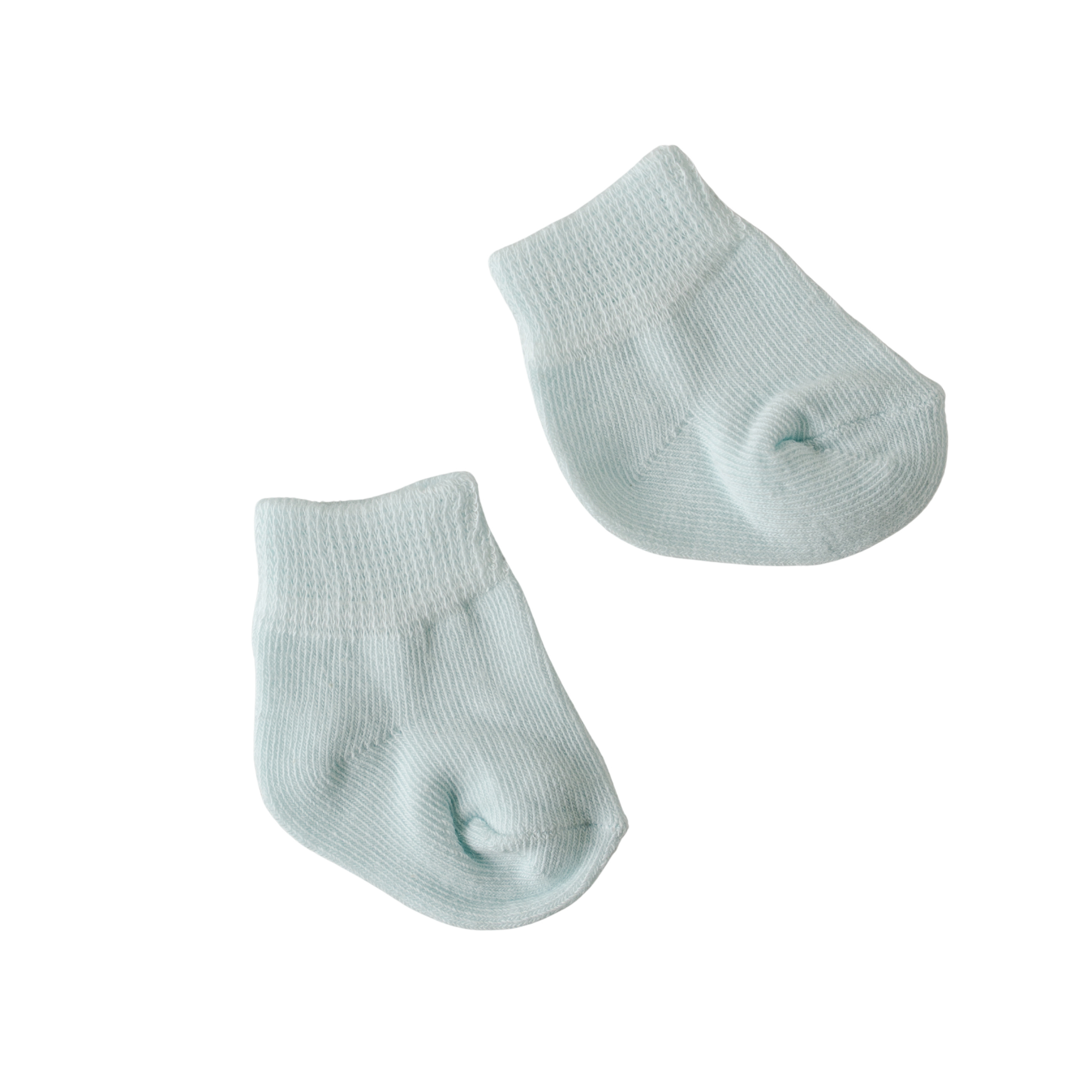Premature & Small Baby Socks in Plain Fabric