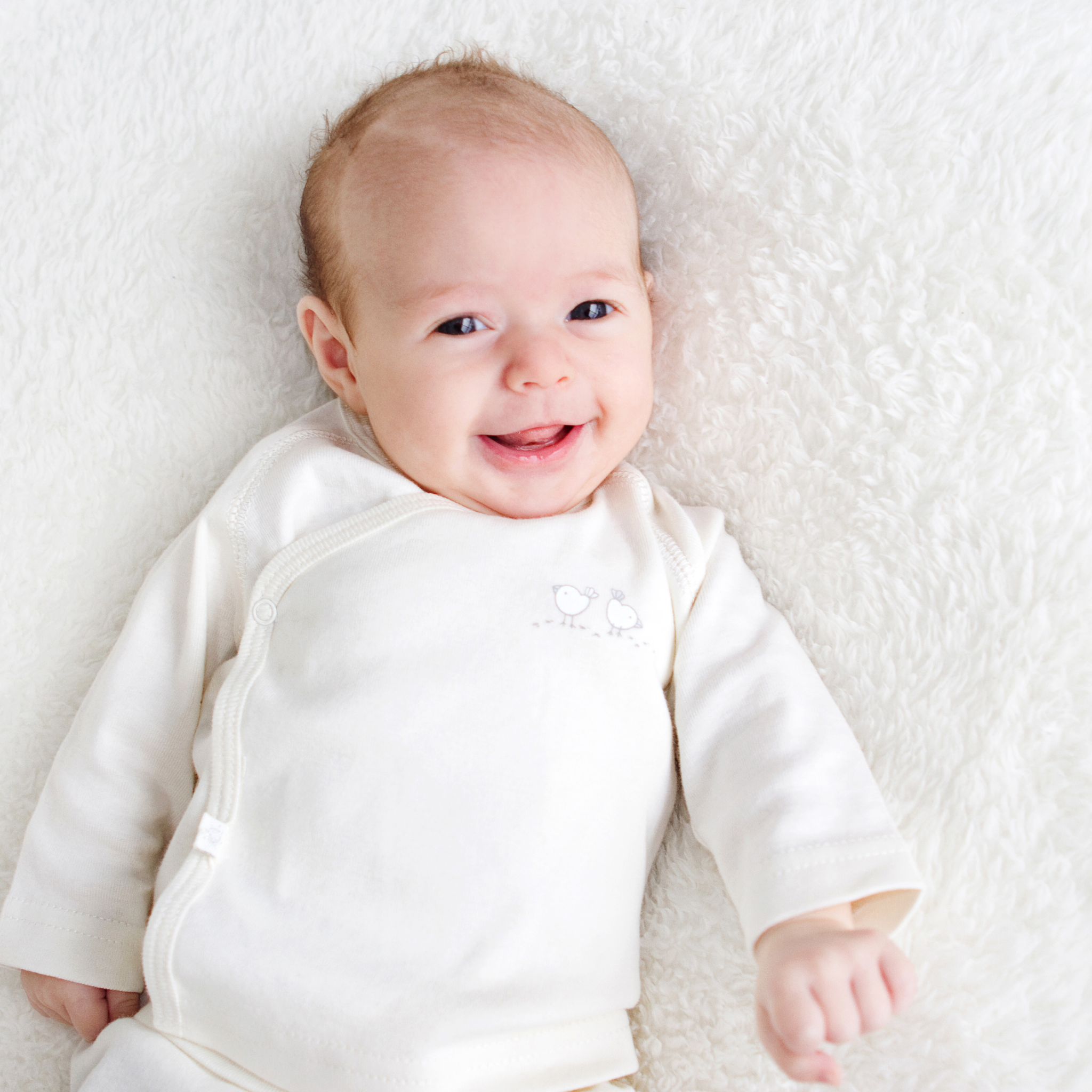 Long Sleeve T-Shirt in Ivory SALE