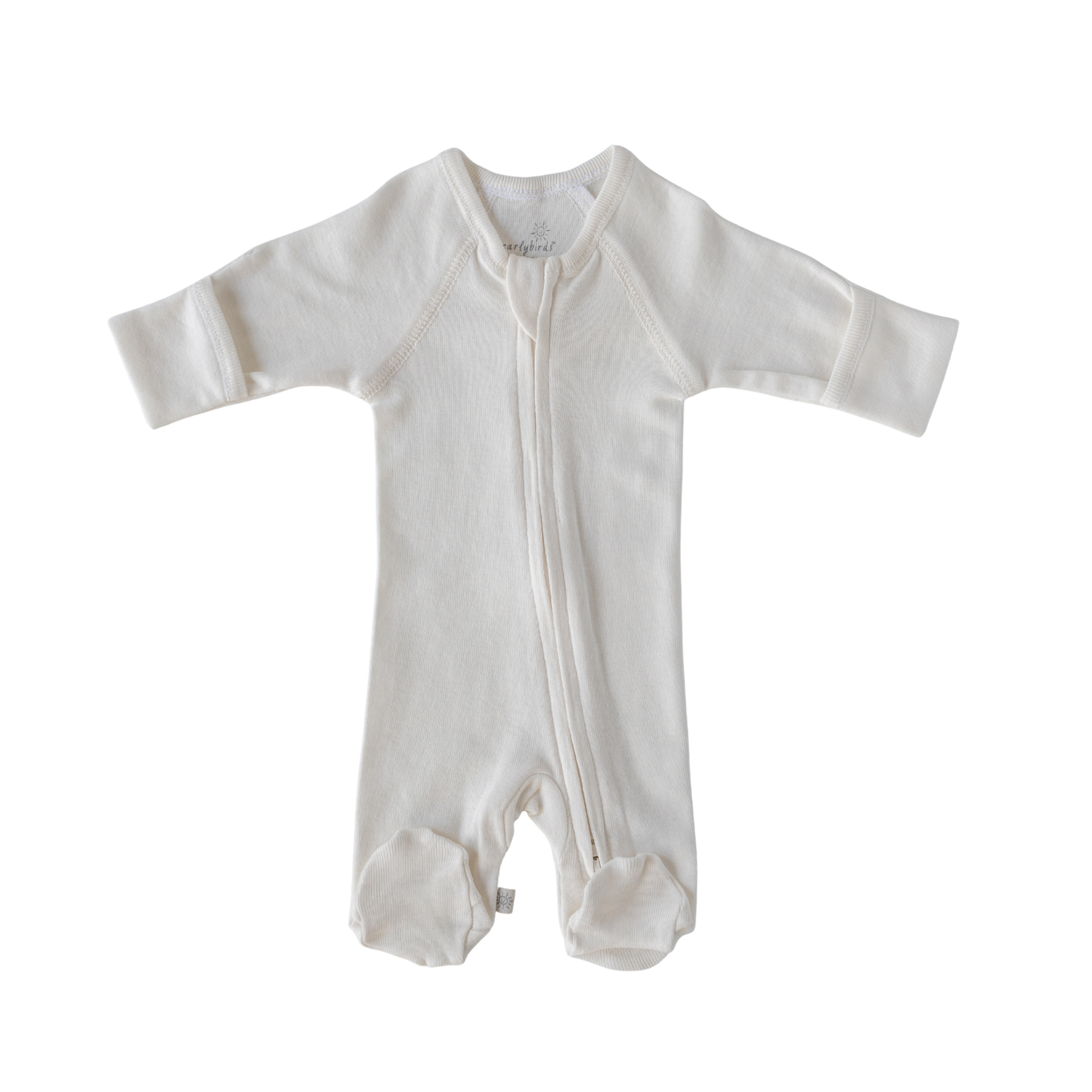 Zip Onesie in Plain Fabric