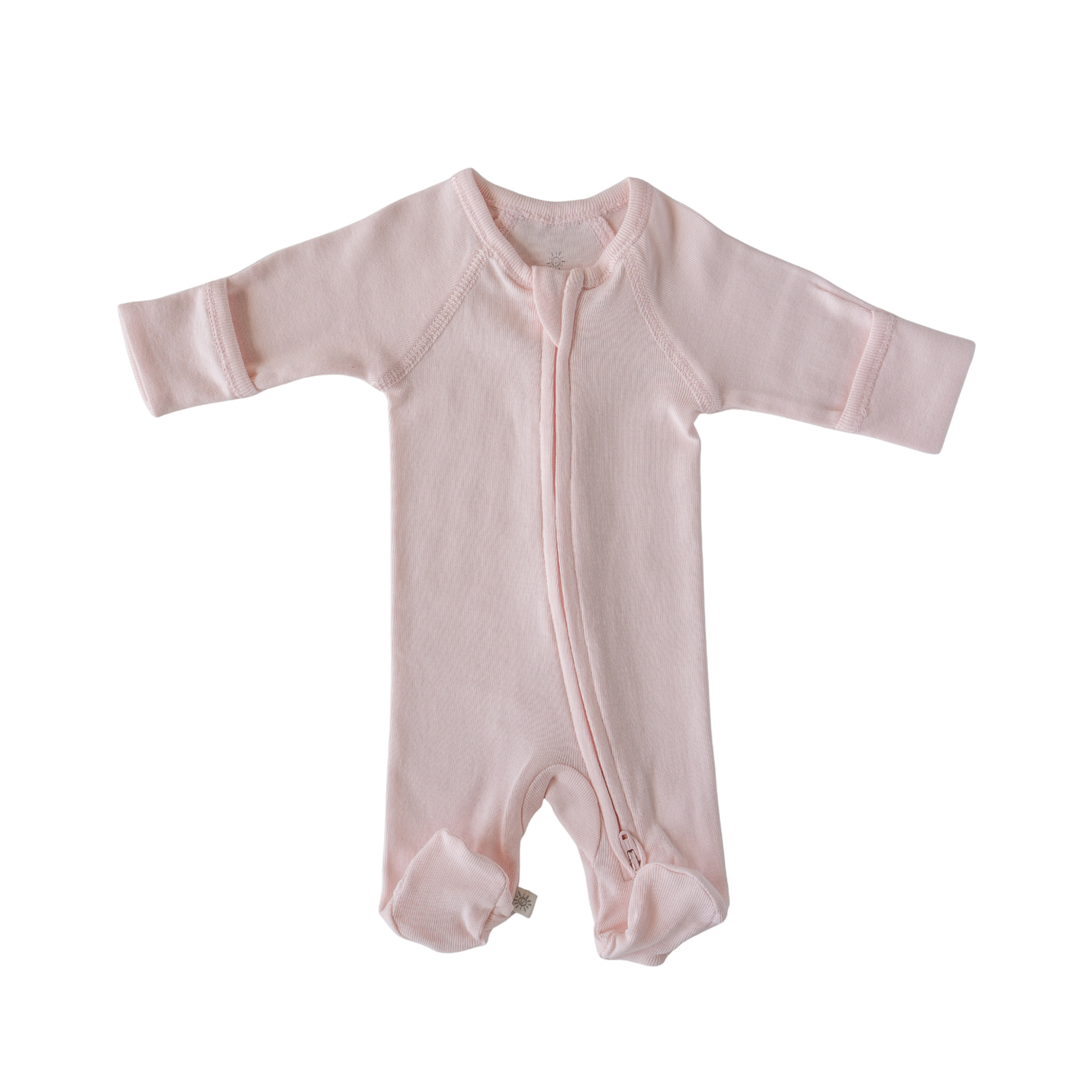 Zip Onesie in Plain Fabric