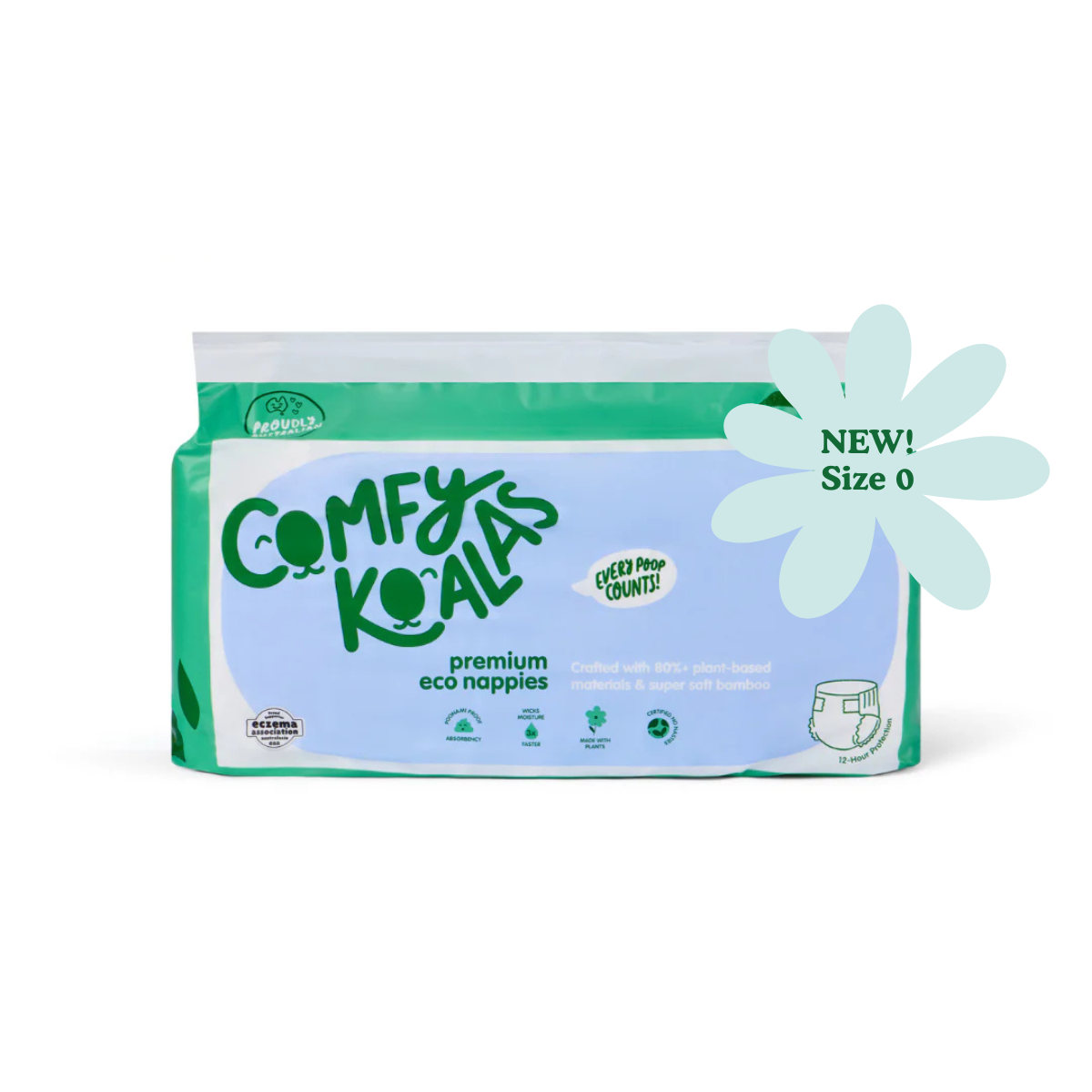 Premmie Eco Nappies Size 0 (1-3kg)