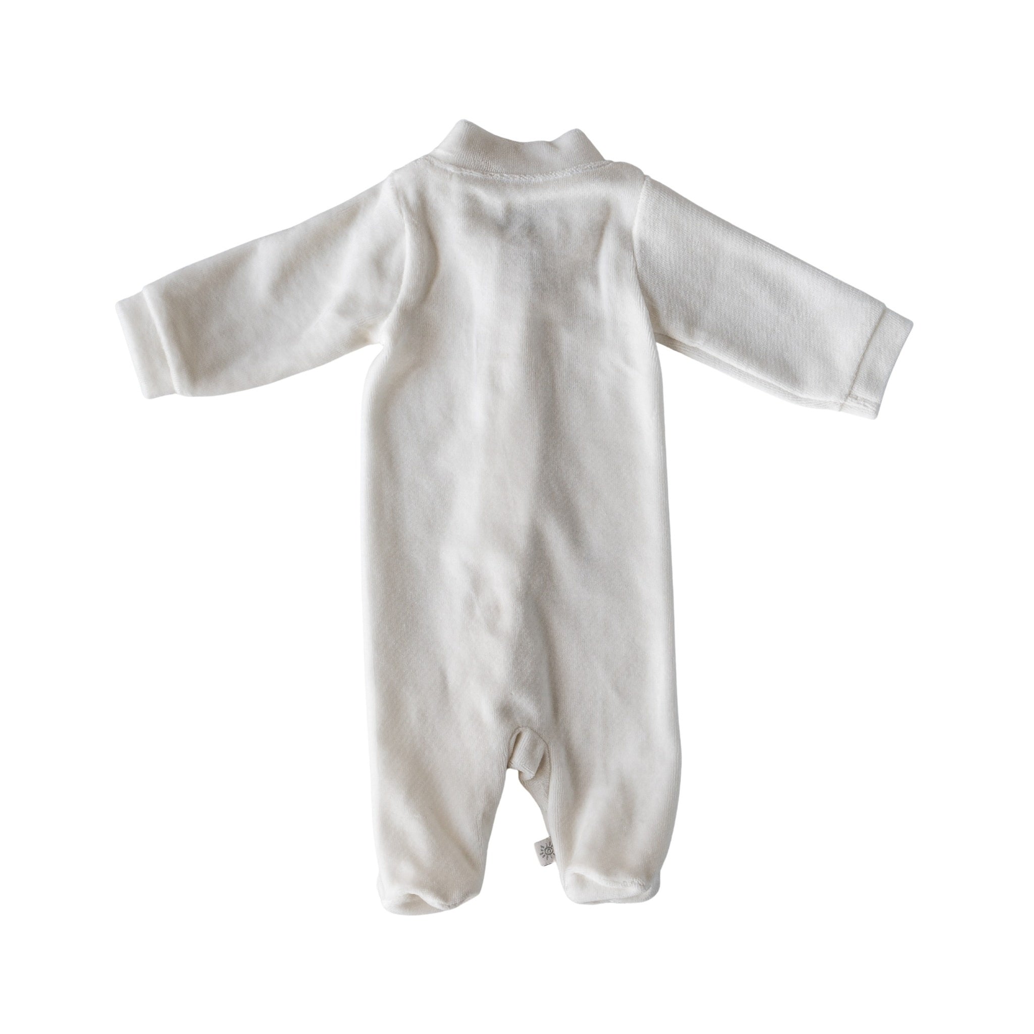Velour Zip Onesie